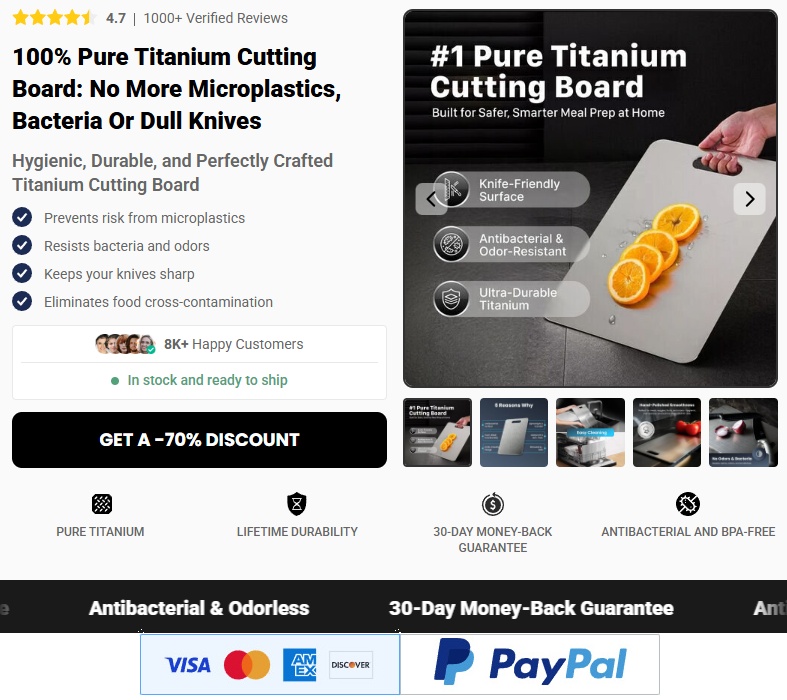 Katuchef Reviews & Titanium Cutting Board – Legit, Durable & Hygienic