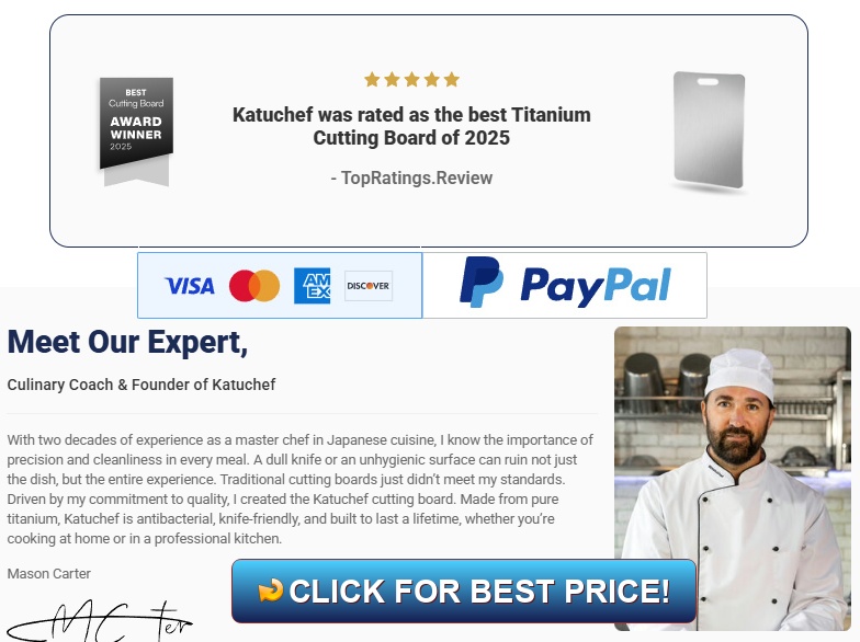 Katuchef Reviews & Titanium Cutting Board – Legit, Durable & Hygienic